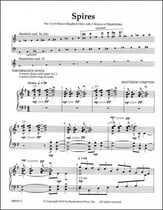 Spires Handbell sheet music cover